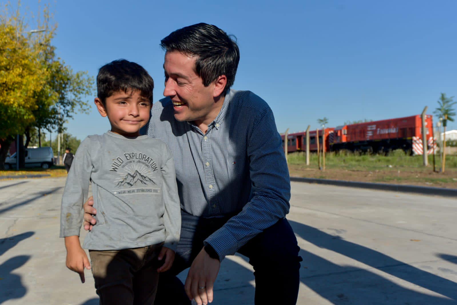 Noe Correa Leo Nardini Y Gabriel Katopodis Inauguraron El Pavimento